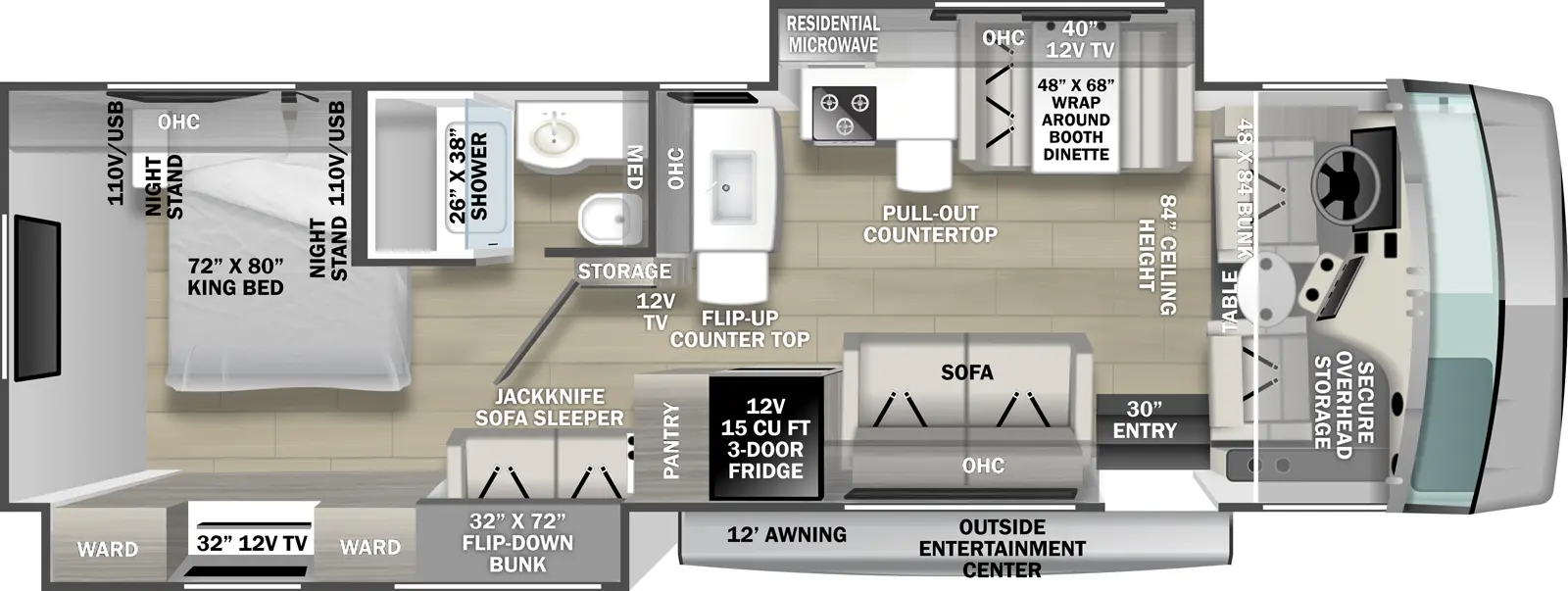 Fr3 32DS Floorplan